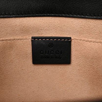 Gucci Velvet GG Monogram Web Small Rajah Slim Flap Shoulder Bag Brown Black 6 of 13