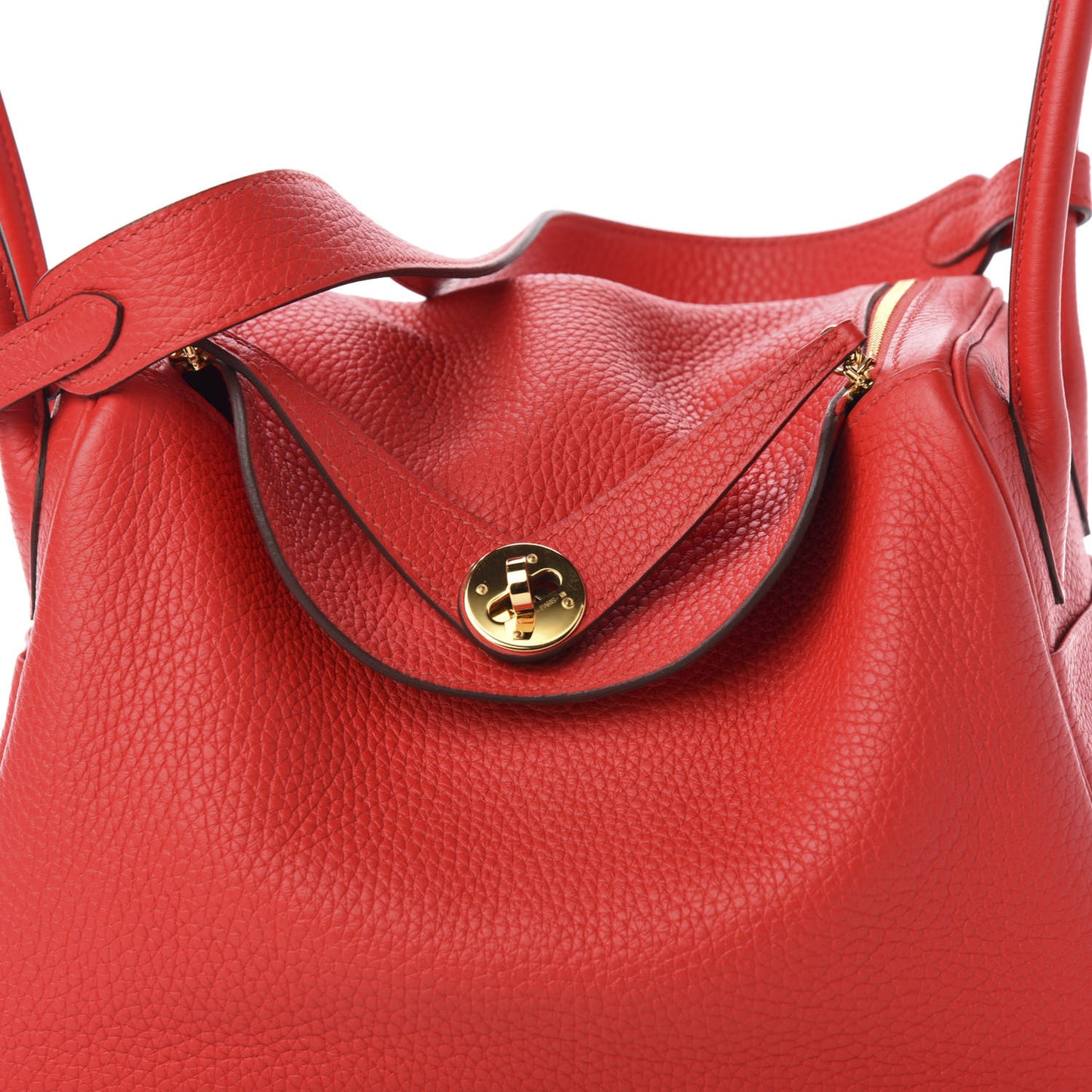 Taurillon Clemence Lindy 26 Rouge Tomate