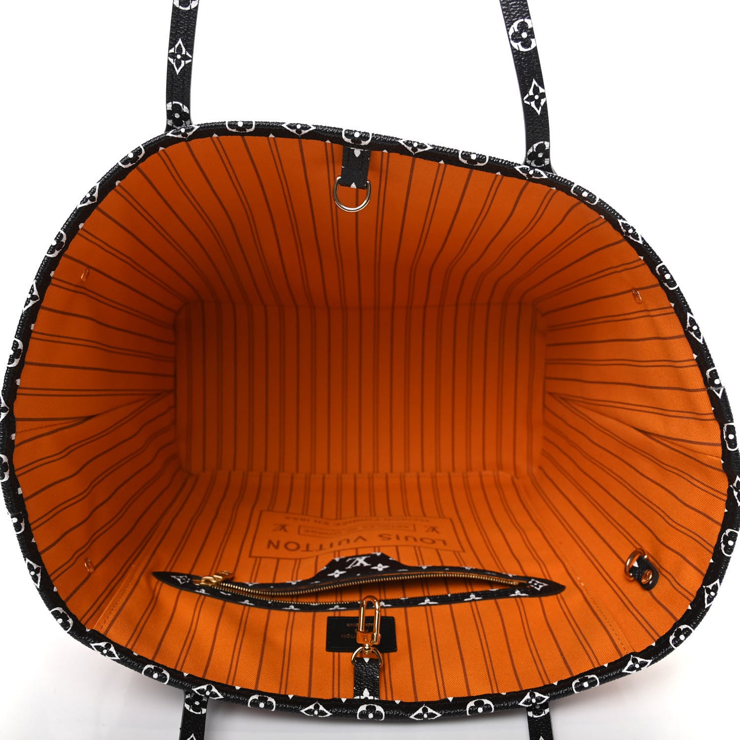 Monogram Giant Jungle Neverfull MM Black