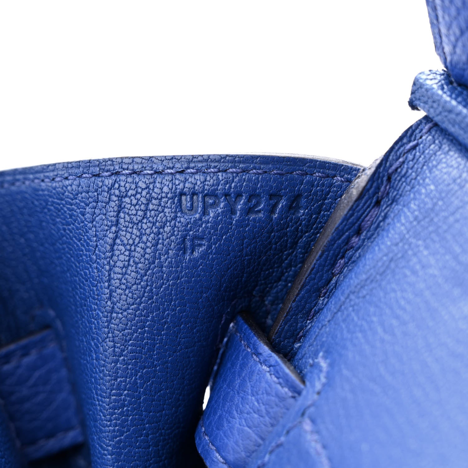 Hermes Togo BIRKIN 30 Bleu Royal 7 of 11