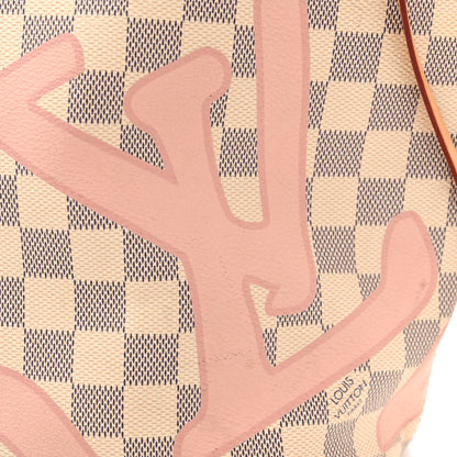 Louis Vuitton Damier Azur Tahitienne Neverfull MM 16 of 20