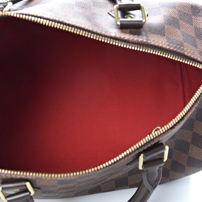 Louis Vuitton Damier Ebene Speedy 30 4 of 12