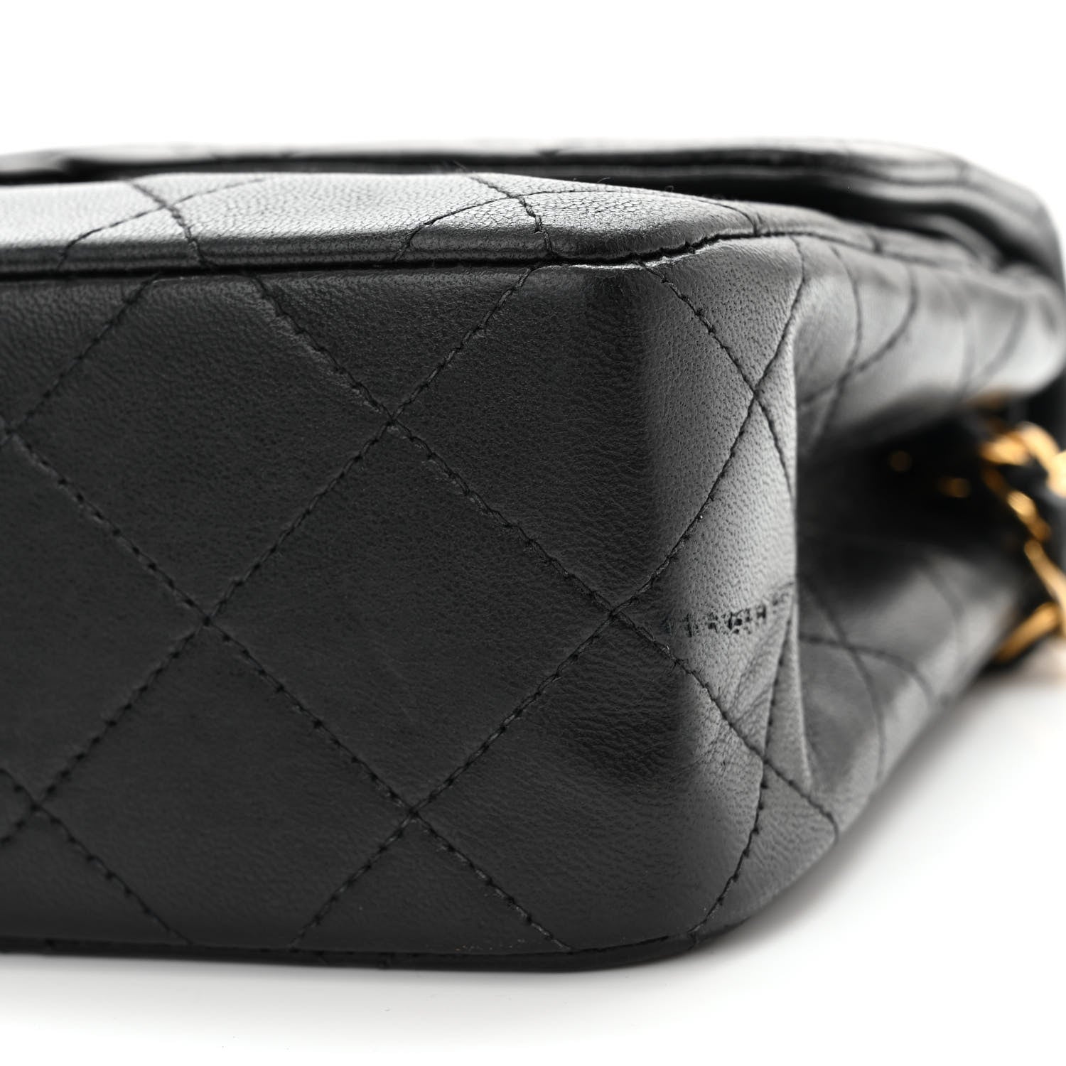 Chanel Lambskin Quilted Small Double Flap Black 12 of 18
