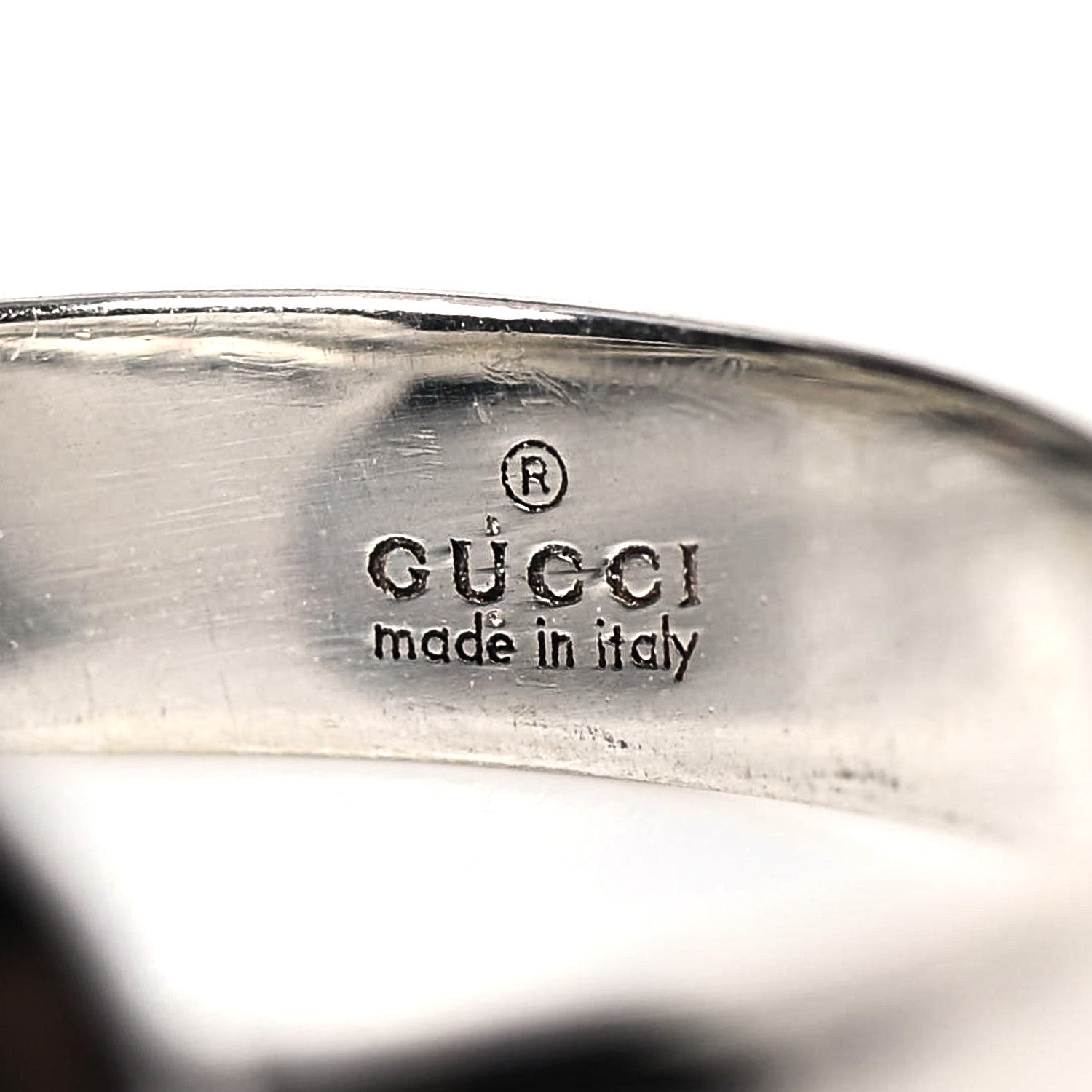 Gucci Sterling Silver Blind for Love Mystic Cat Ring 62 10 6 of 9