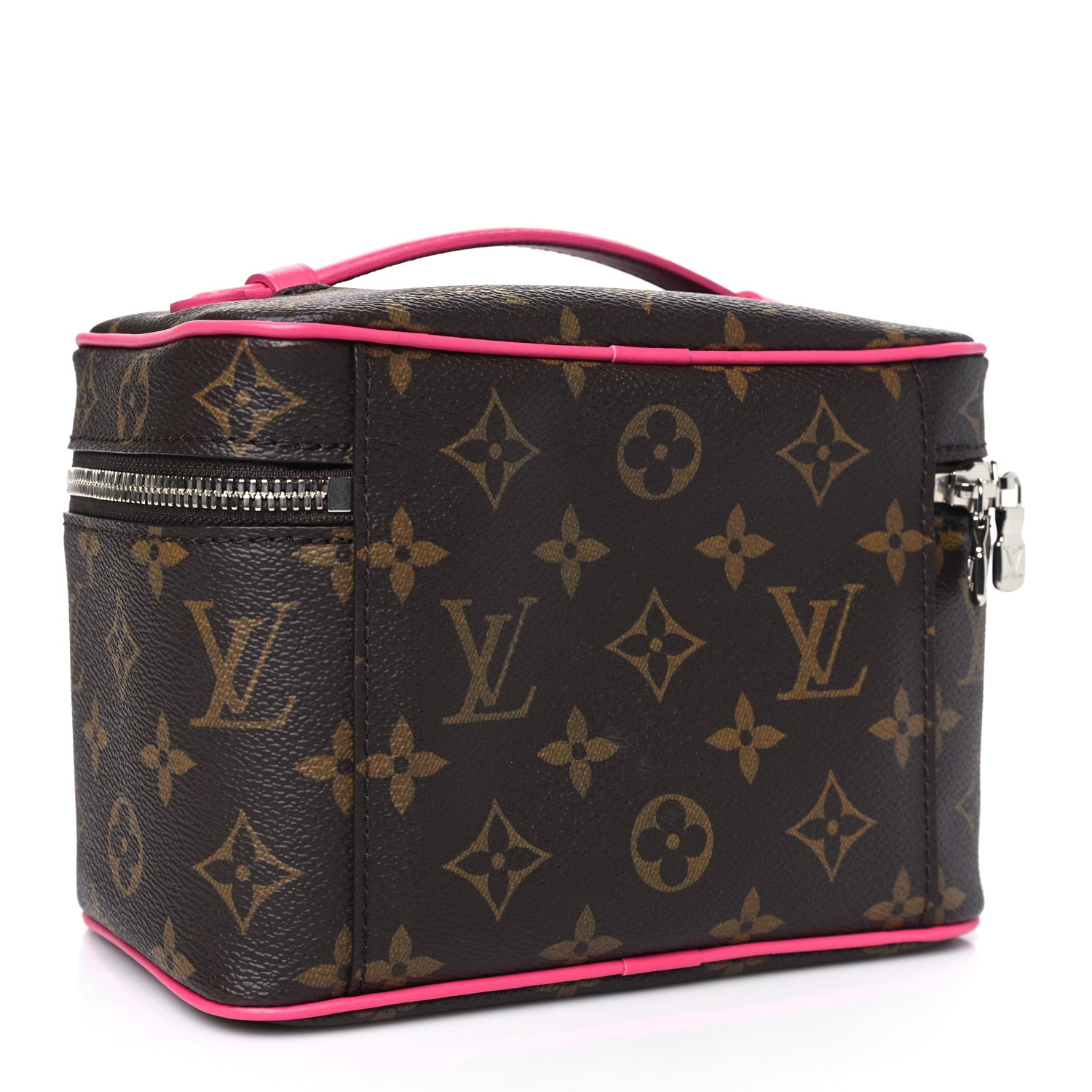 Louis Vuitton Monogram Macassar Nice Mini Pondichery Pink 3 of 8