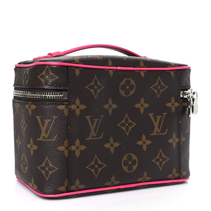 Louis Vuitton Monogram Macassar Nice Mini Pondichery Pink 3 of 8