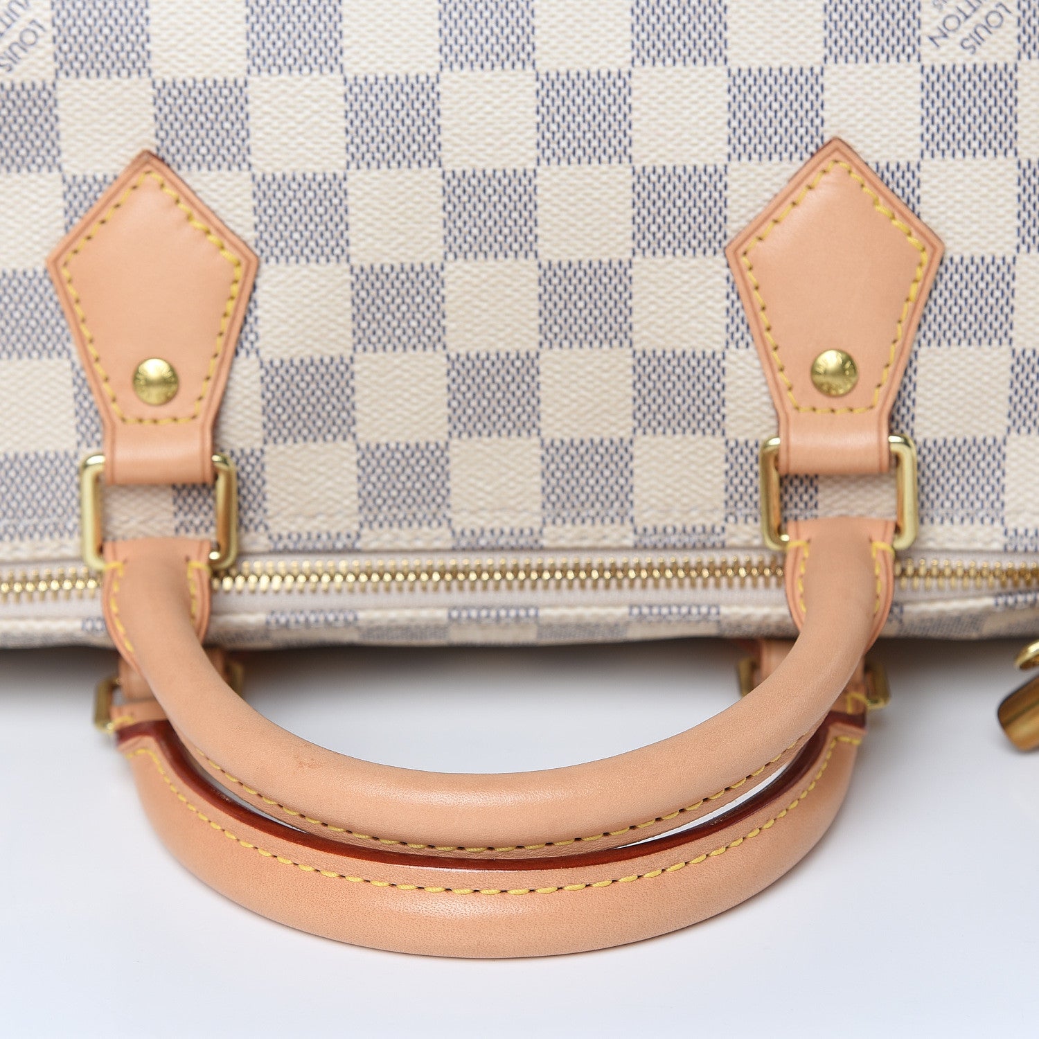 Louis Vuitton Damier Azur Speedy Bandouliere 30 10 of 13