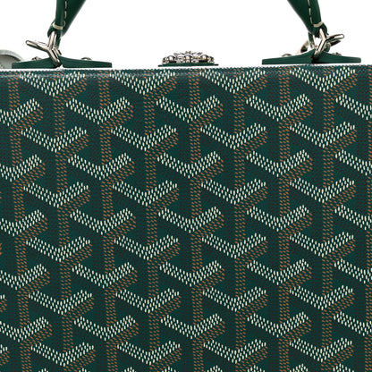 Goyard Goyardine Grand Hotel Trunk Bag Green 7 of 10