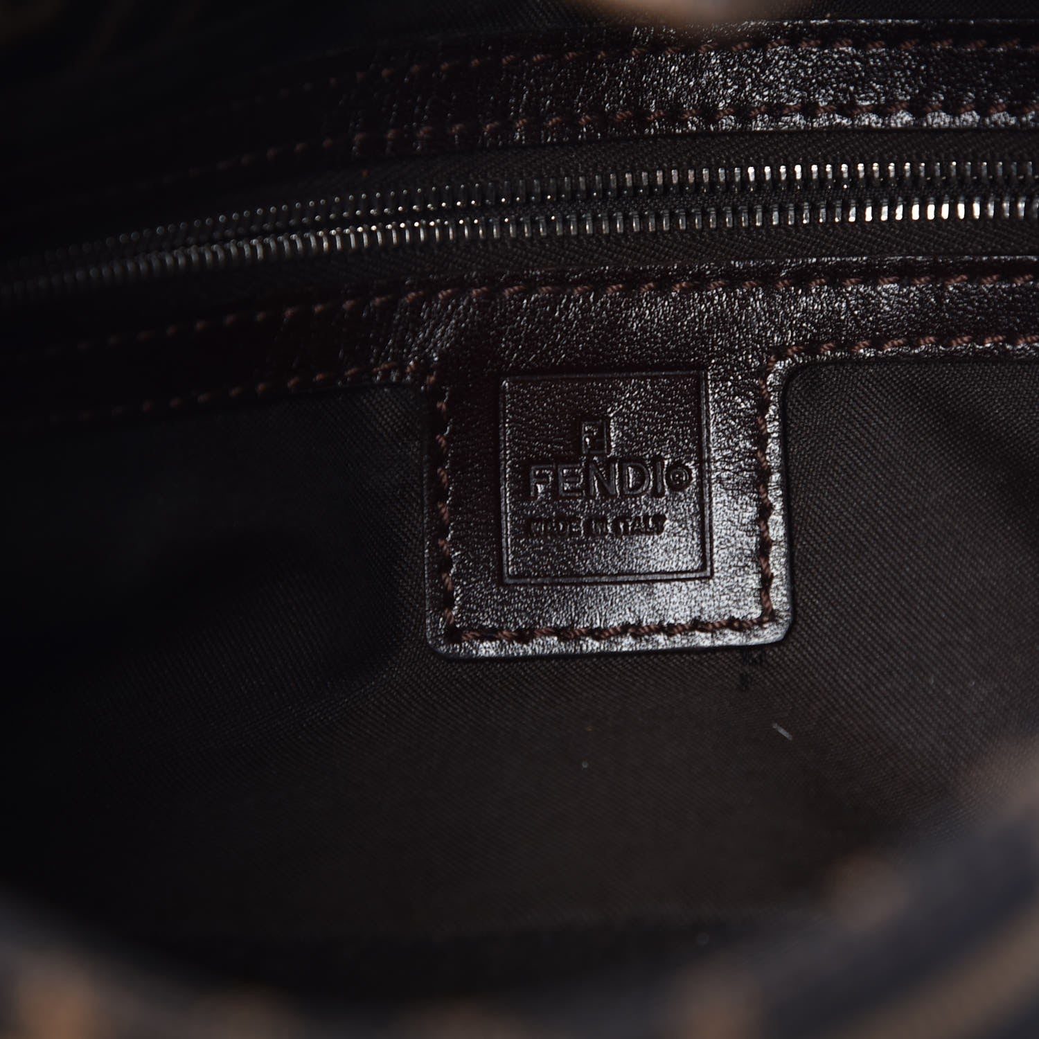 Fendi Zucca Baguette Tobacco 6 of 7