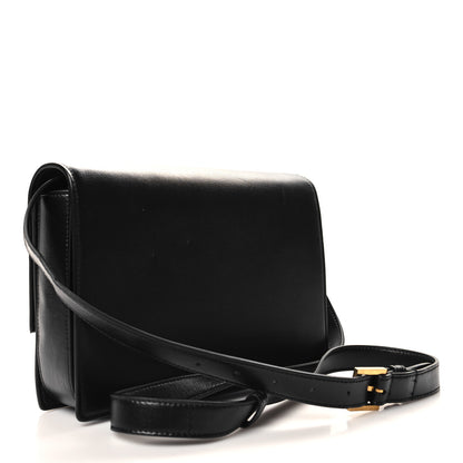 Saint Laurent Smooth Calfskin Suede Medium Bellechasse Black 3 of 10