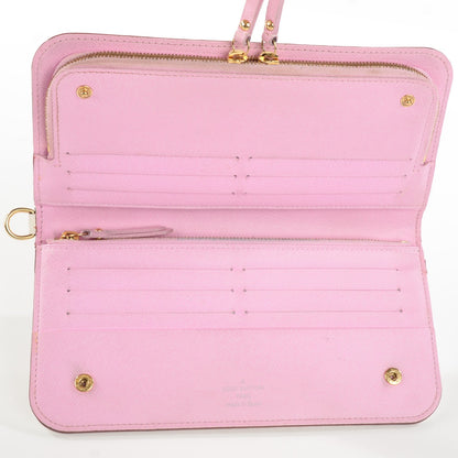 Louis Vuitton Monogram Multicolor Insolite Wallet White Litchi 7 of 11