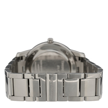 Tiffany Stainless Steel 37mm Atlas 2-Hand Quartz Watch Black 3 of 5