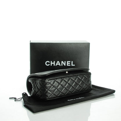 Chanel Caviar Medium Timeless CC Flap Black 4 of 7