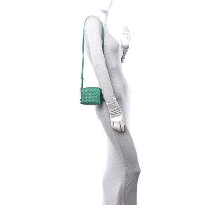 Bottega Veneta Nappa Intrecciato Candy Loop Camera Bag Mermaid 2 of 10