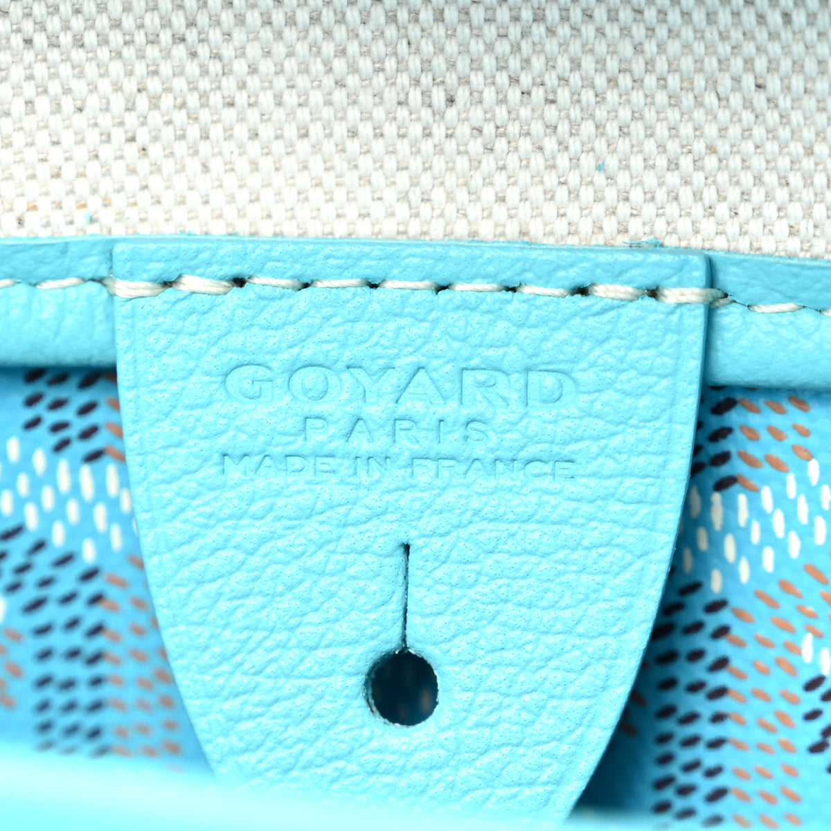 Goyard Goyardine Artois MM Turquoise 6 of 11