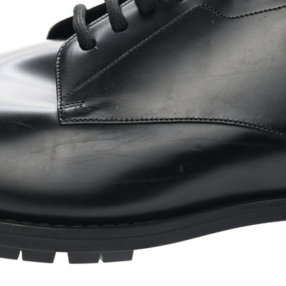Louis Vuitton Calfskin Mens Formal Derby Shoes 9.5 Black 10 of 11
