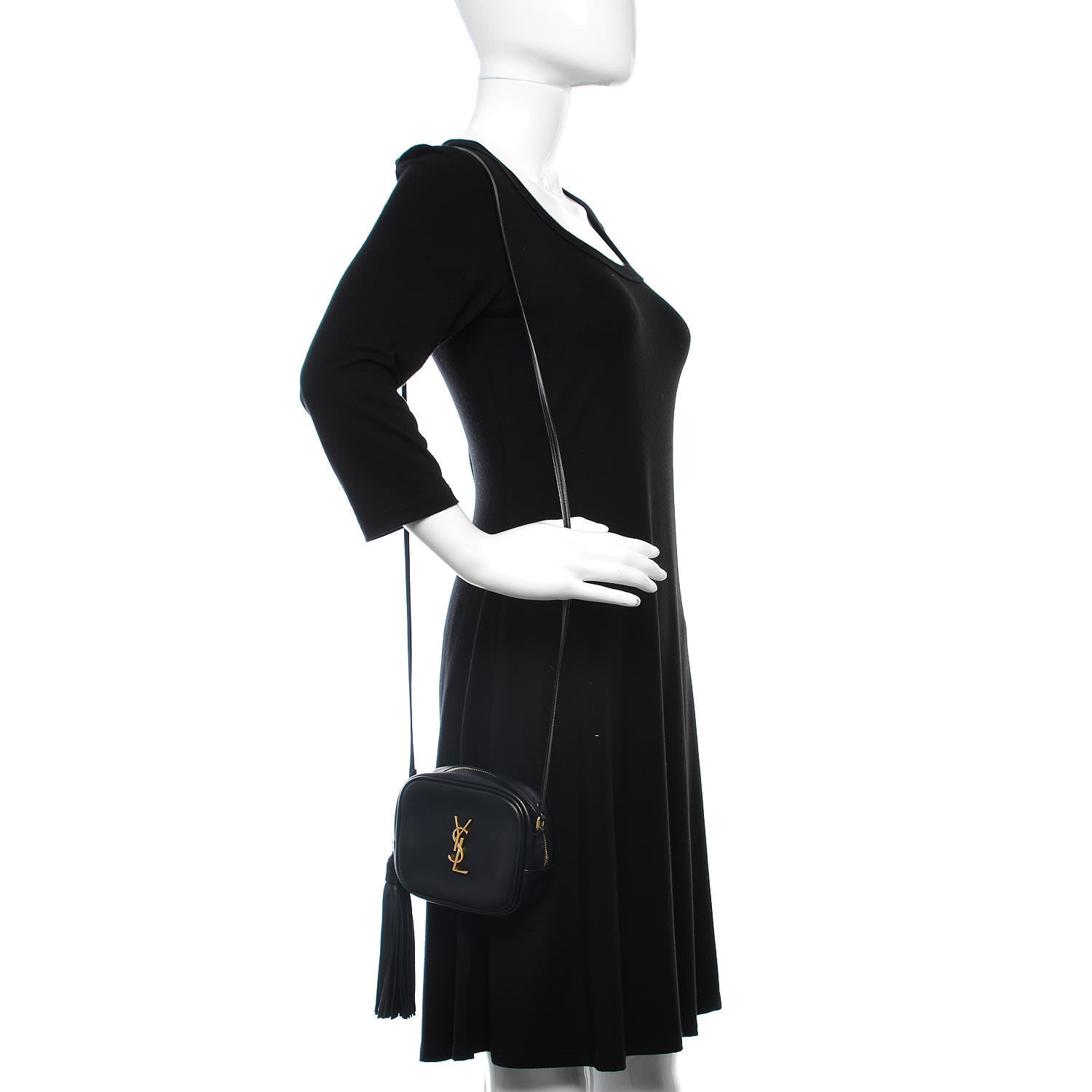 Saint Laurent Nappa Monogram Blogger Bag Black 2 of 6