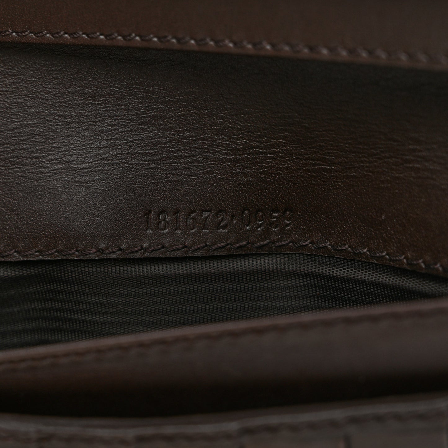 Monogram Calfskin Ladies Web Continental Wallet Beige Ebony Cocoa
