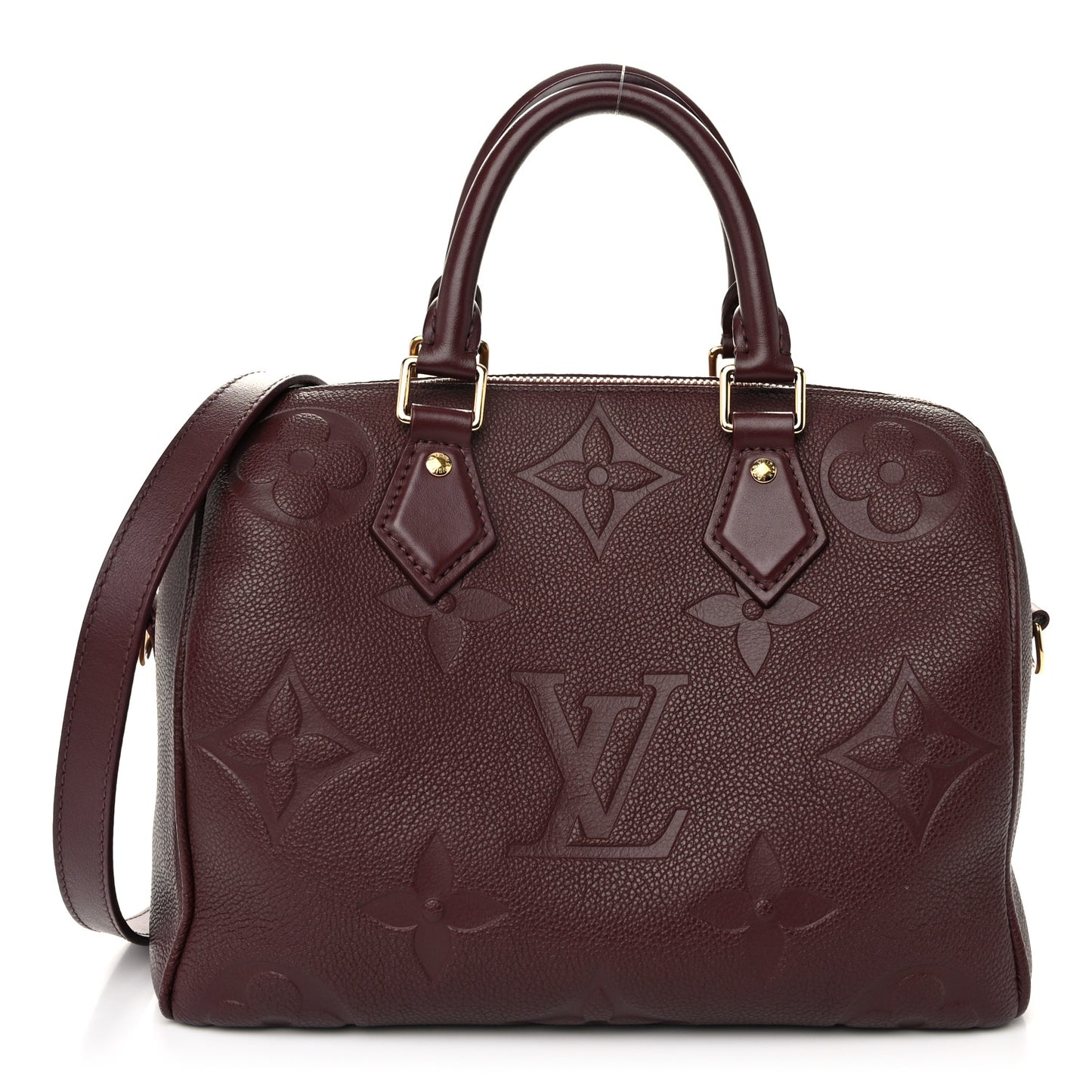 Empreinte Monogram Giant Speedy Bandouliere 25 Wine