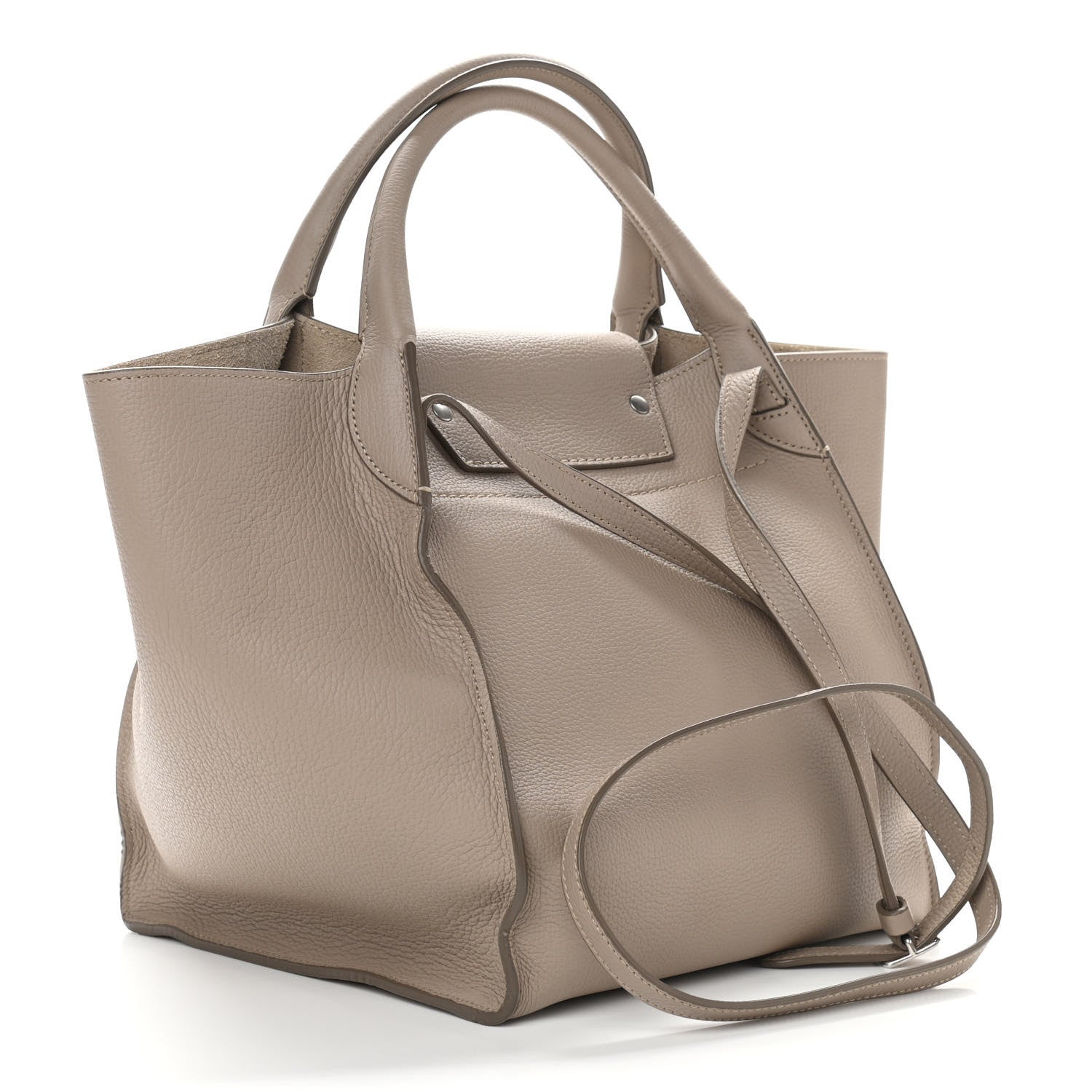 Celine Supple Grained Calfskin Small Big Bag Light Taupe 3 of 10