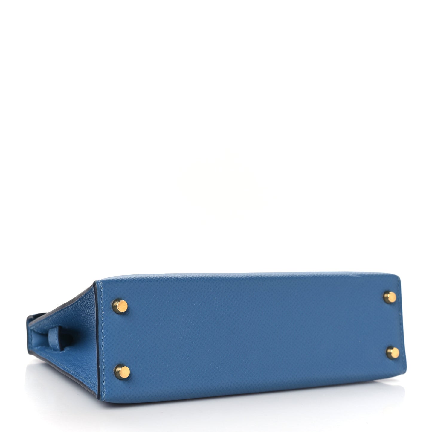 Epsom Mini Kelly Sellier 20 Bleu Azur