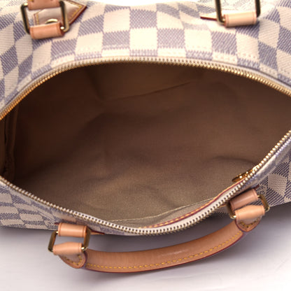 Louis Vuitton Damier Azur Speedy 30 4 of 4