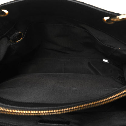 Chanel Caviar Quilted Grand Shopping Tote GST Black 6 of 12