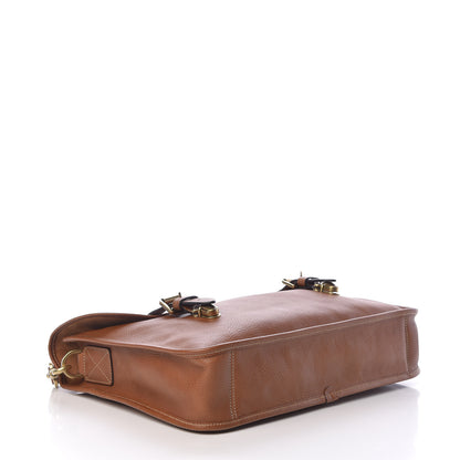 Mulberry Natural Calfskin Elkington Briefcase Oak 4 of 11