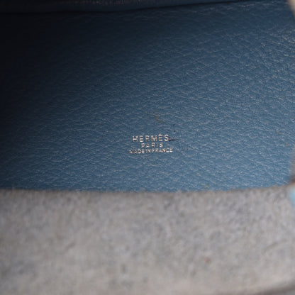 Hermes Taurillon Clemence Picotin Lock 18 PM Blue Jean 6 of 19