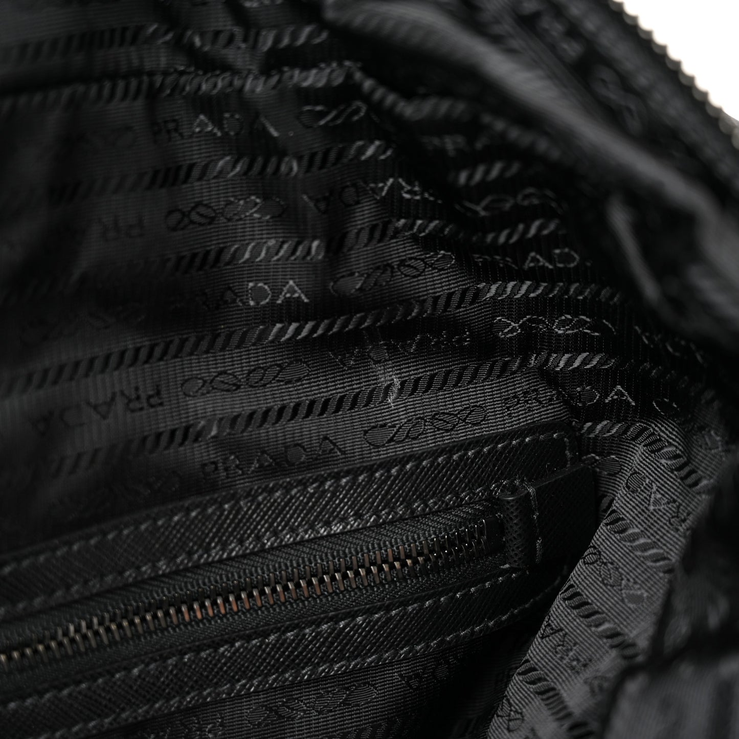 Tessuto Nylon Saffiano Duffle Black
