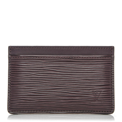 Louis Vuitton Epi Card Holder Quetsche 1 of 6