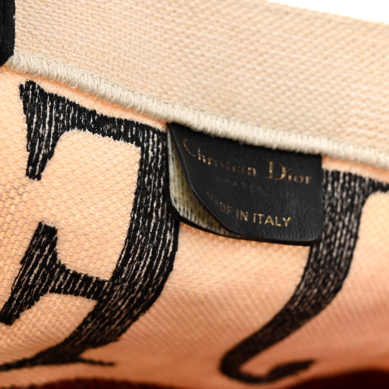 Christian Dior Canvas DiorAmour Chinese Valentines Je T’aime Large Book Tote White Red 8 of 12
