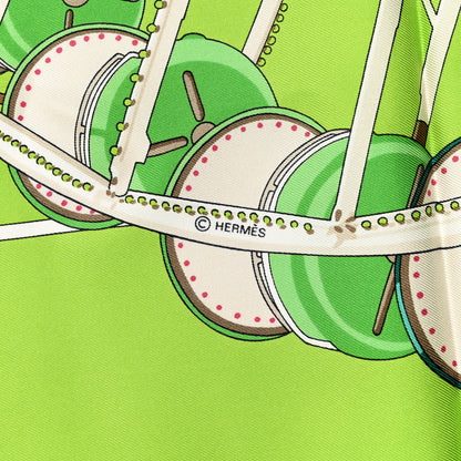 Hermes Silk Grande Roue Scarf 90 4 of 6