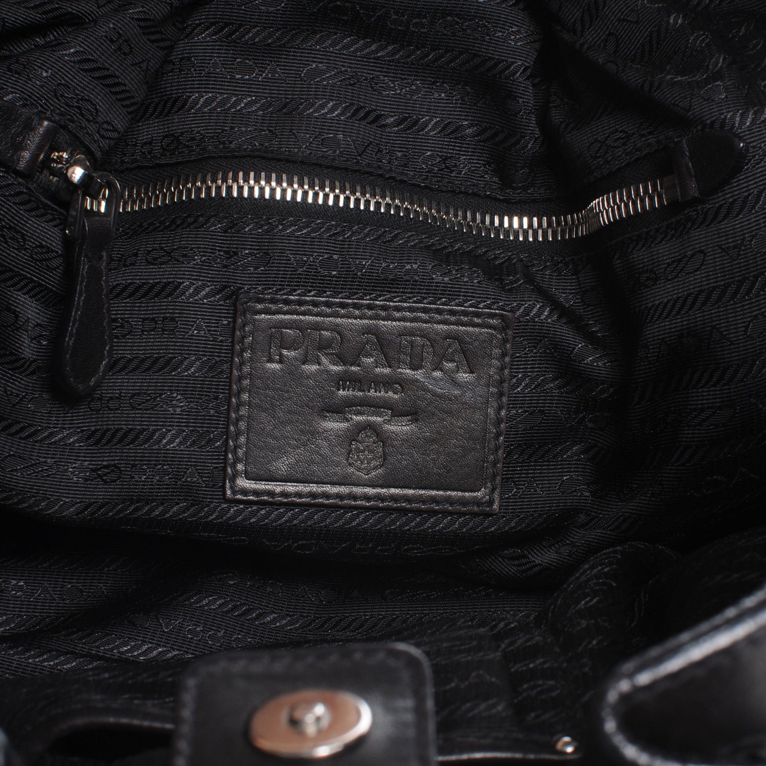 Prada Vitello Soft Shopping Tote Nero Black 7 of 9