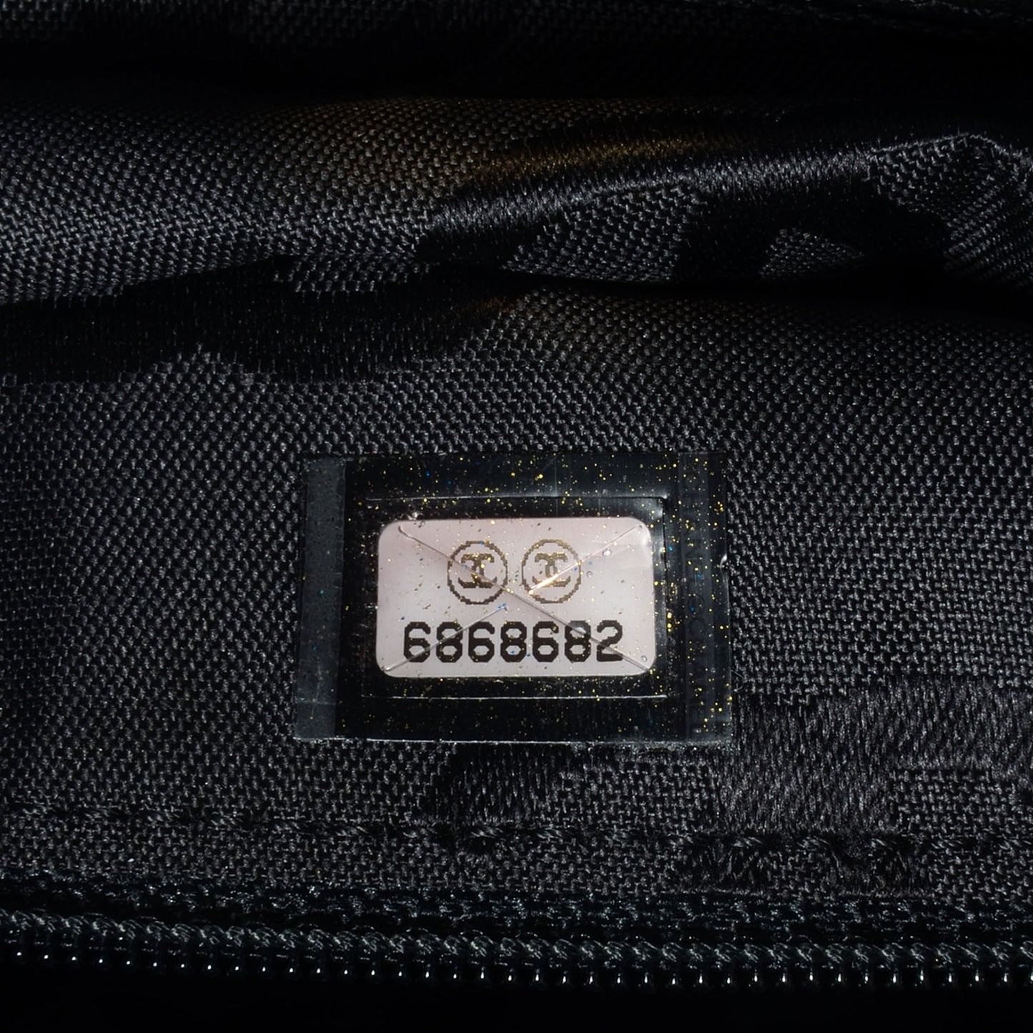 Lambskin CC Shopping Tote Black