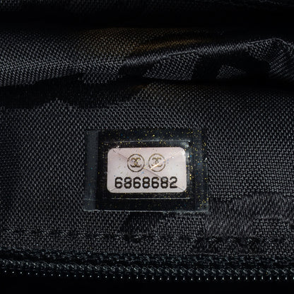 Chanel Lambskin CC Shopping Tote Black 7 of 9