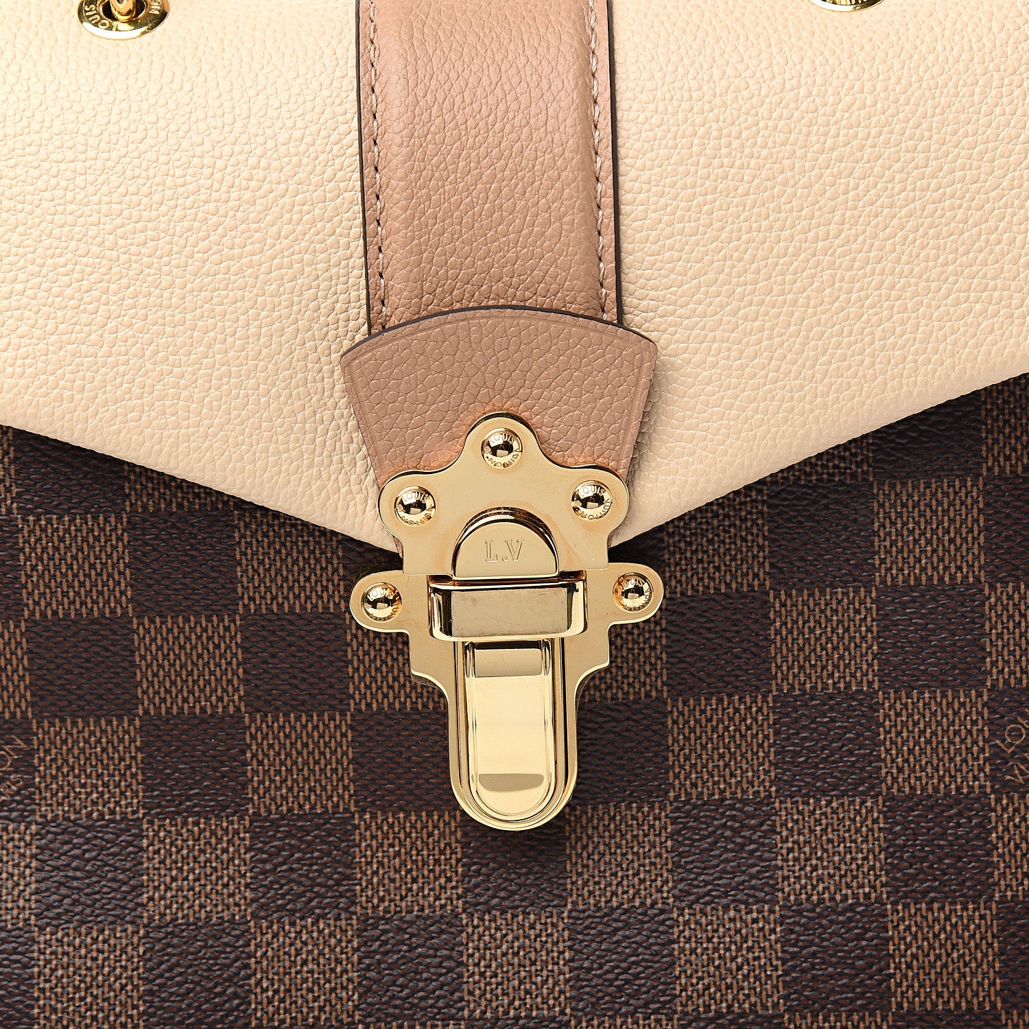 Louis Vuitton Damier Ebene Clapton Backpack Creme 9 of 10