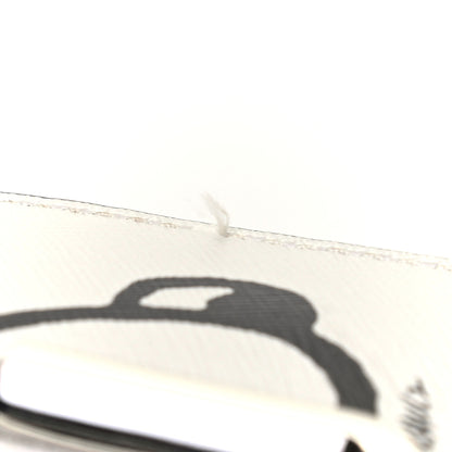 Marc Jacobs X PEANUTS Saffiano Snoopy Top Zip Multi Wallet White Black 8 of 8