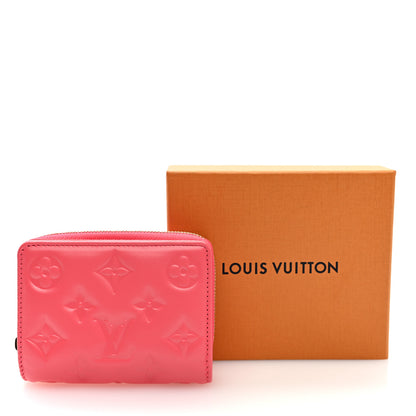 Louis Vuitton Lambskin Embossed Monogram Lou Coussin Wallet Pink 8 of 8