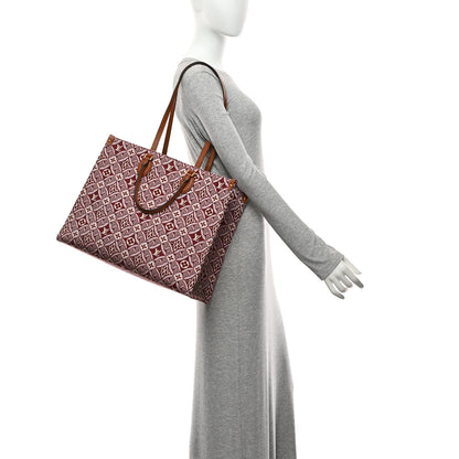 Louis Vuitton Jacquard Since 1854 Onthego GM Bourdeaux 2 of 10