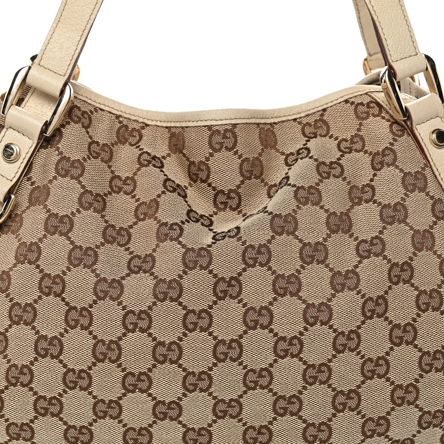 Gucci Monogram Medium Abbey Shoulder Bag Off White 8 of 12