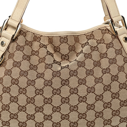 Gucci Monogram Medium Abbey Shoulder Bag Off White 8 of 12