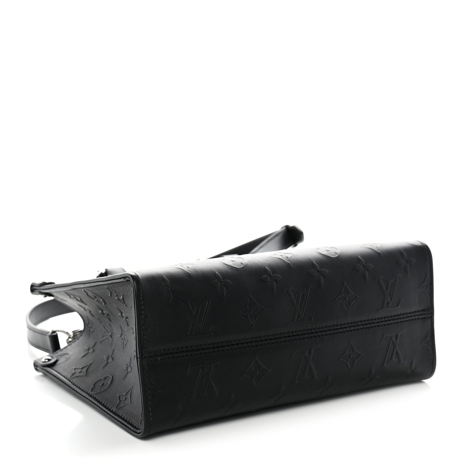 Louis Vuitton Calfskin Monogram Bold Onthego PM Black 4 of 9