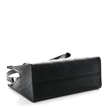 Louis Vuitton Calfskin Monogram Bold Onthego PM Black 4 of 9
