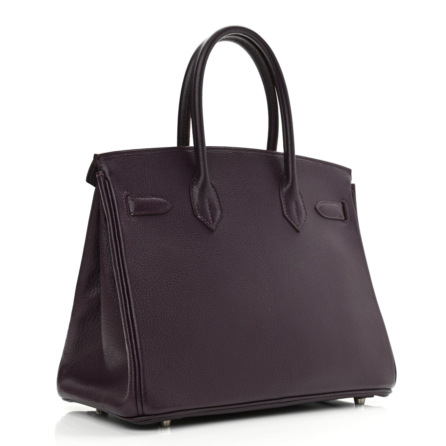Hermes Chevre Mysore Birkin 30 Raisin 3 of 15