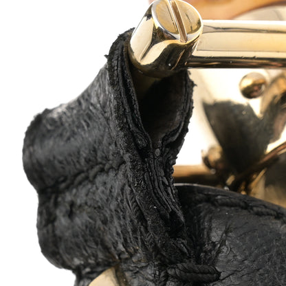 Gucci Monogram Bamboo Medium Top Handle Bag Black 11 of 11