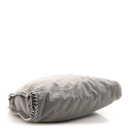 Stella McCartney Shaggy Deer Falabella Fold Over Tote  Light Grey 4 of 9