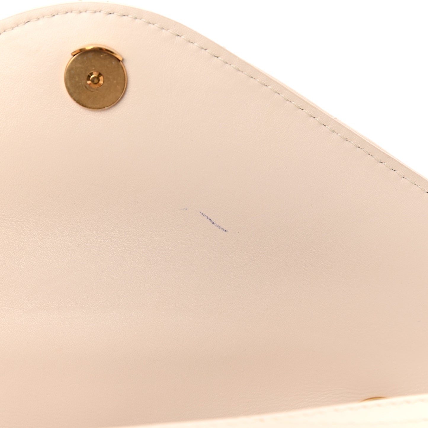Calfskin LV New Wave Chain Bag Ivory