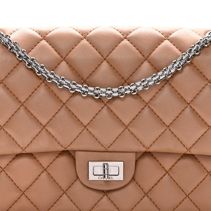 Chanel Lambskin Quilted 2.55 Reissue 226 Flap Beige 8 of 10
