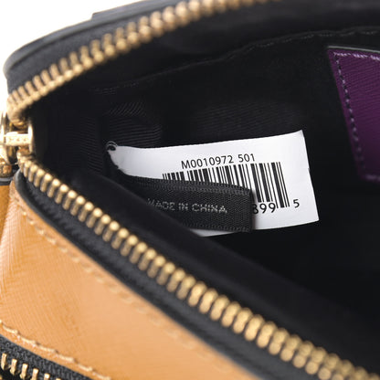 Marc Jacobs Saffino Small Snapshot Camera Bag Purple Gold 8 of 10